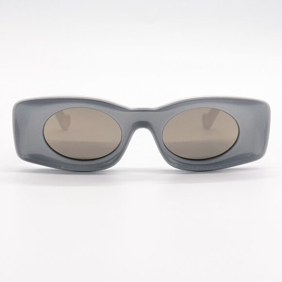 NEW LOEWE SUNGLASSES LW40033I 24C SILVER UNISEX EYEWEAR main image 5